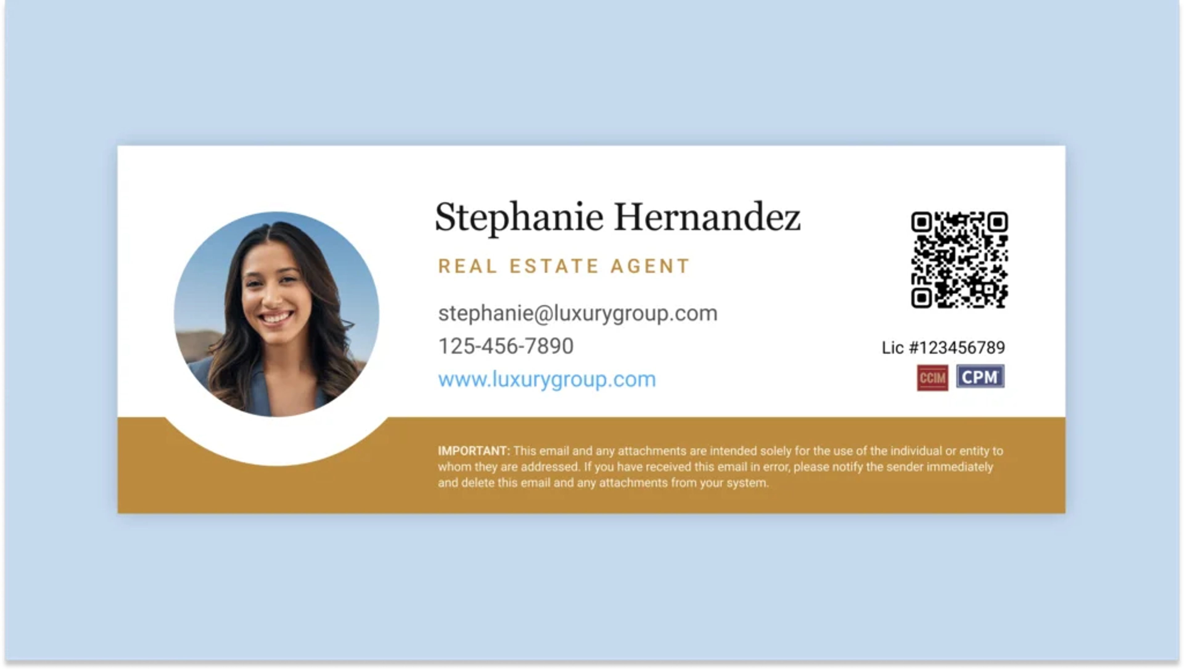 Save my contact using realtor email signature 