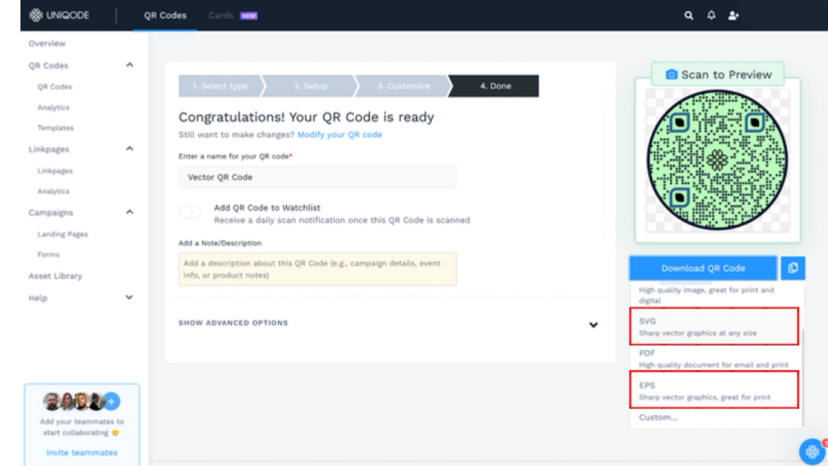 Qr Code Sample For Designing Svg Vector QR Code: Create QR Codes in SVG and EPS + Use Cases