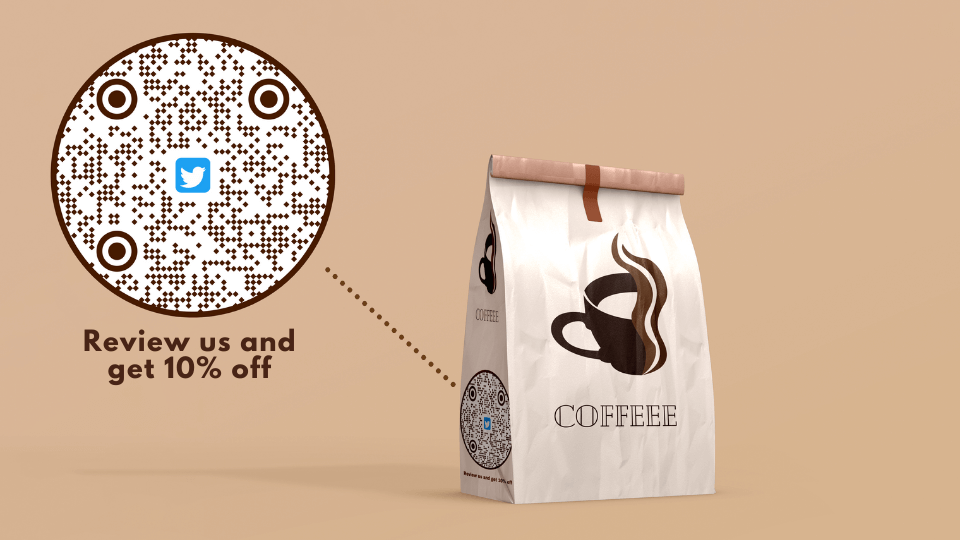 Use a Twitter QR Code to increase user-generated content on Twitter