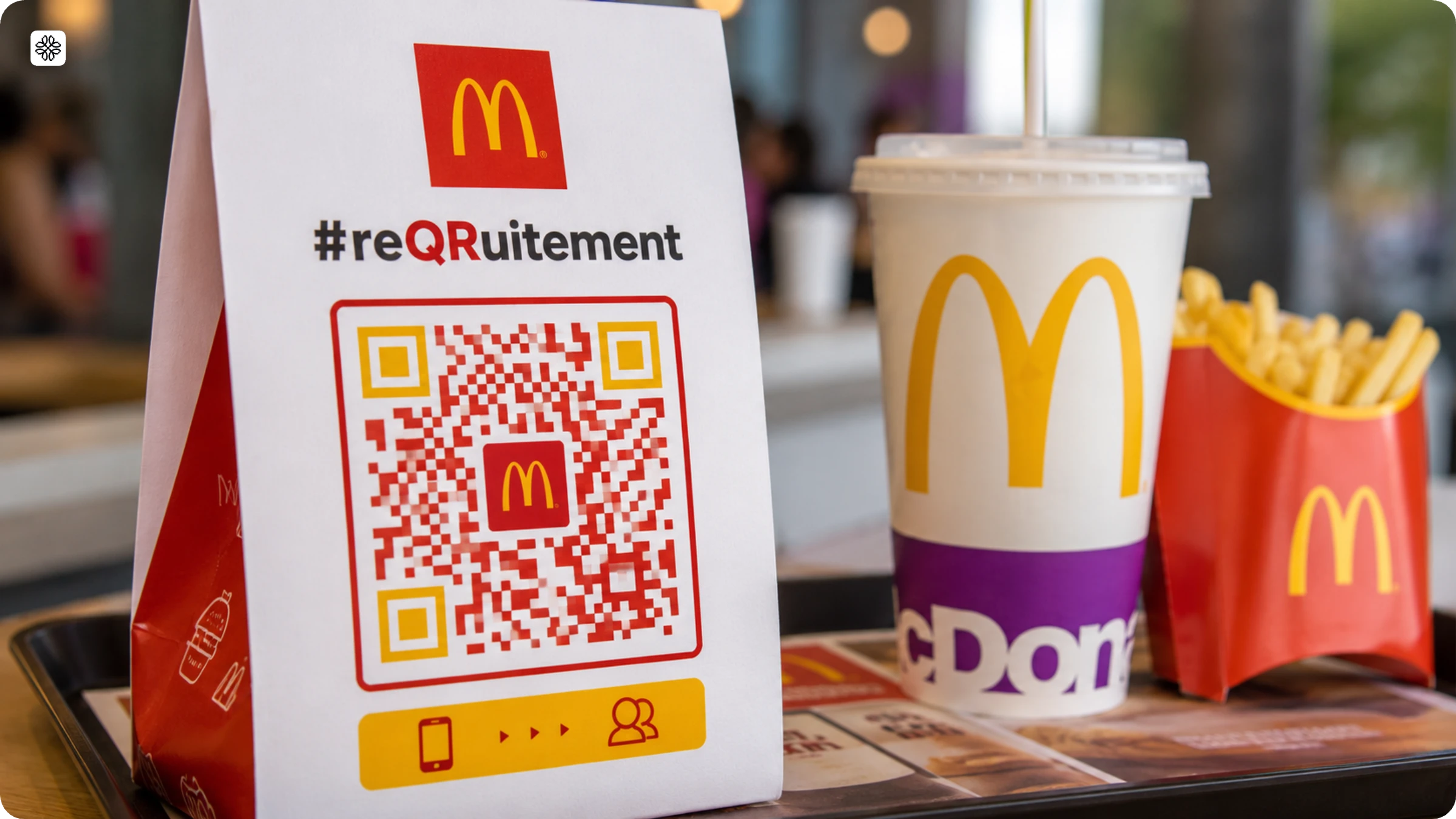 Mcdonalds colored QR Codes