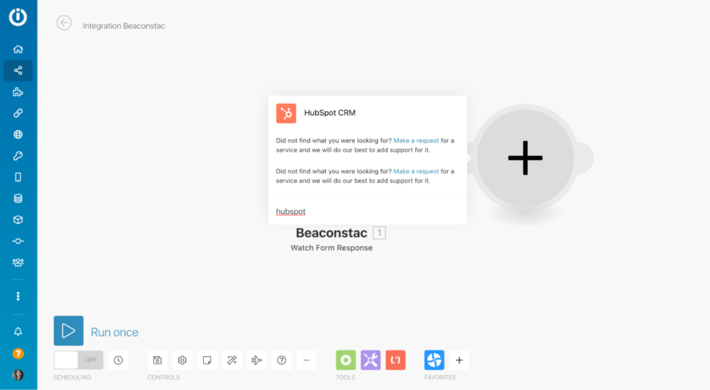 Search for HubSpot CRM