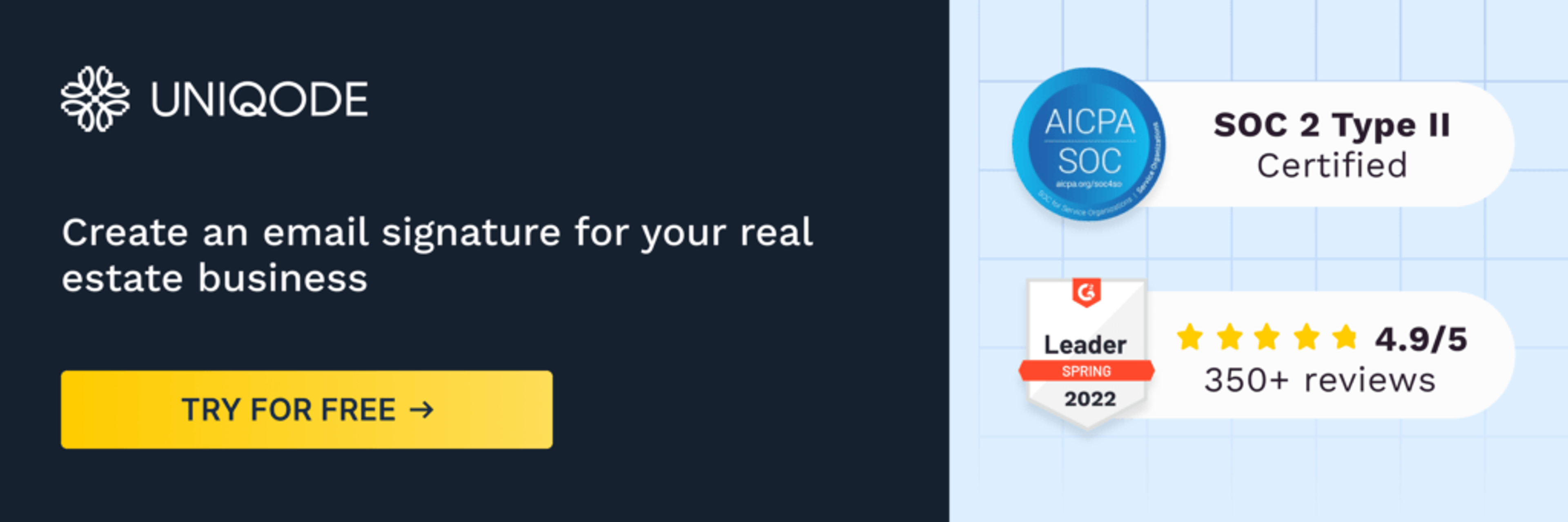 Create a free email signature for real estate agents 