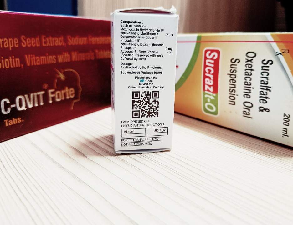 QR codes for drig safety