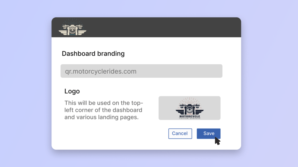Ensure the digital business card solution supports thorough white labeling