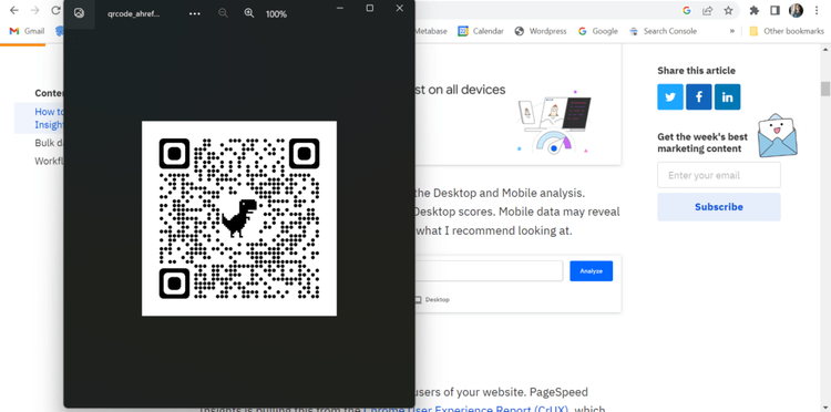 How to Create a QR Code on Google Chrome | Uniqode Blog