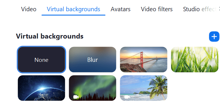 Choose your background on Zoom