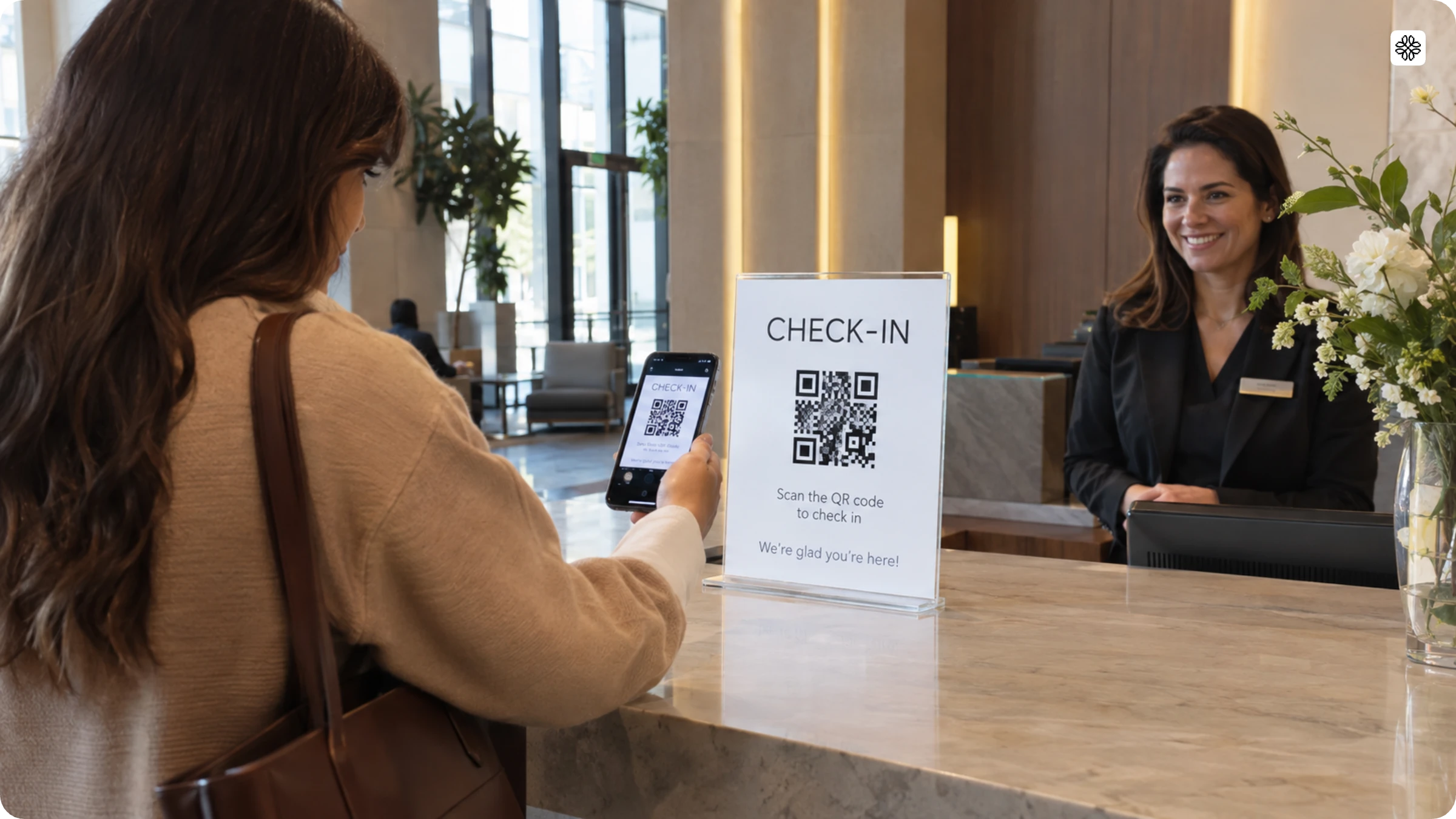 QR Code check in