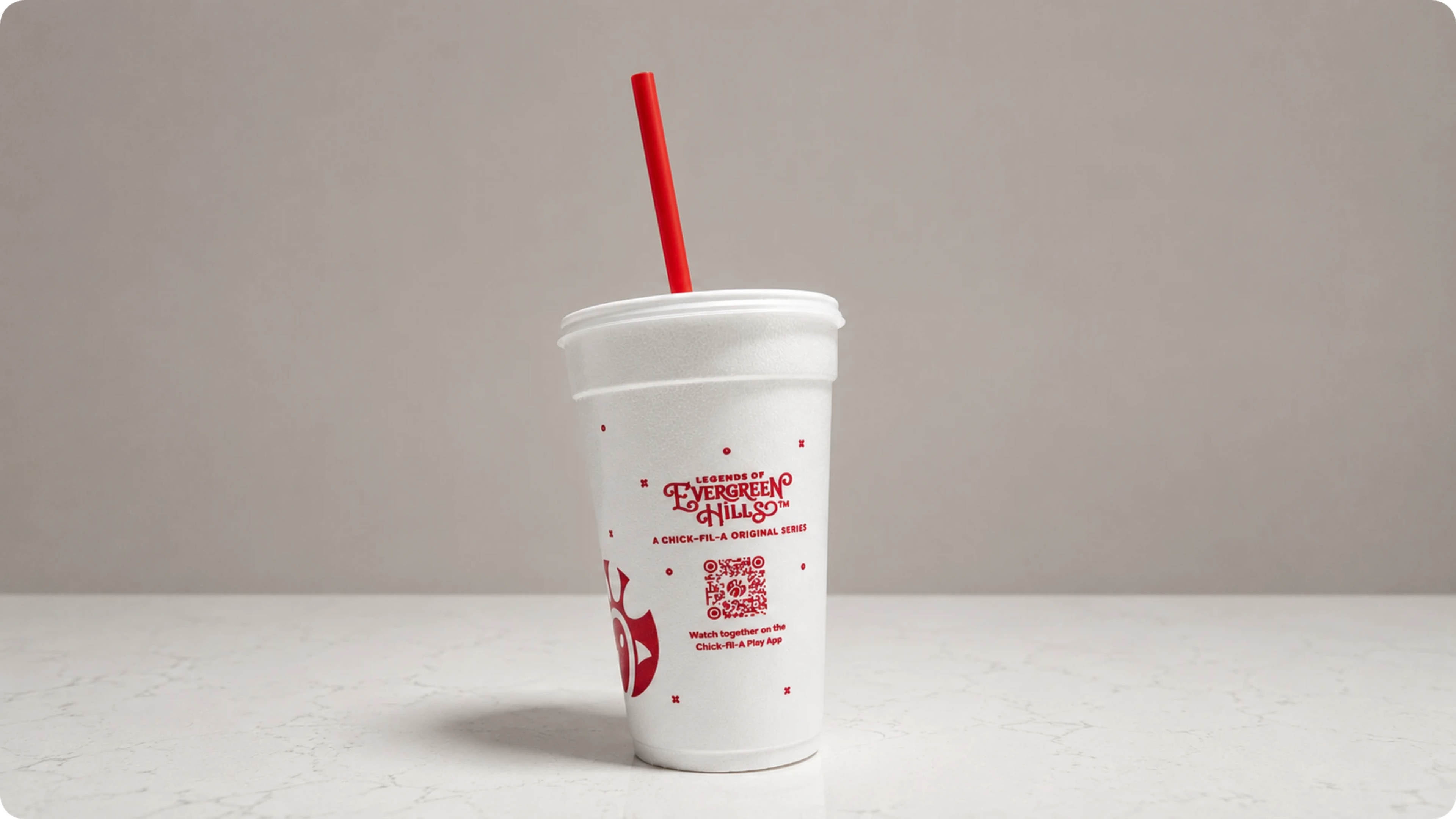 Chick fil-A uses QR Codes to promote their original series