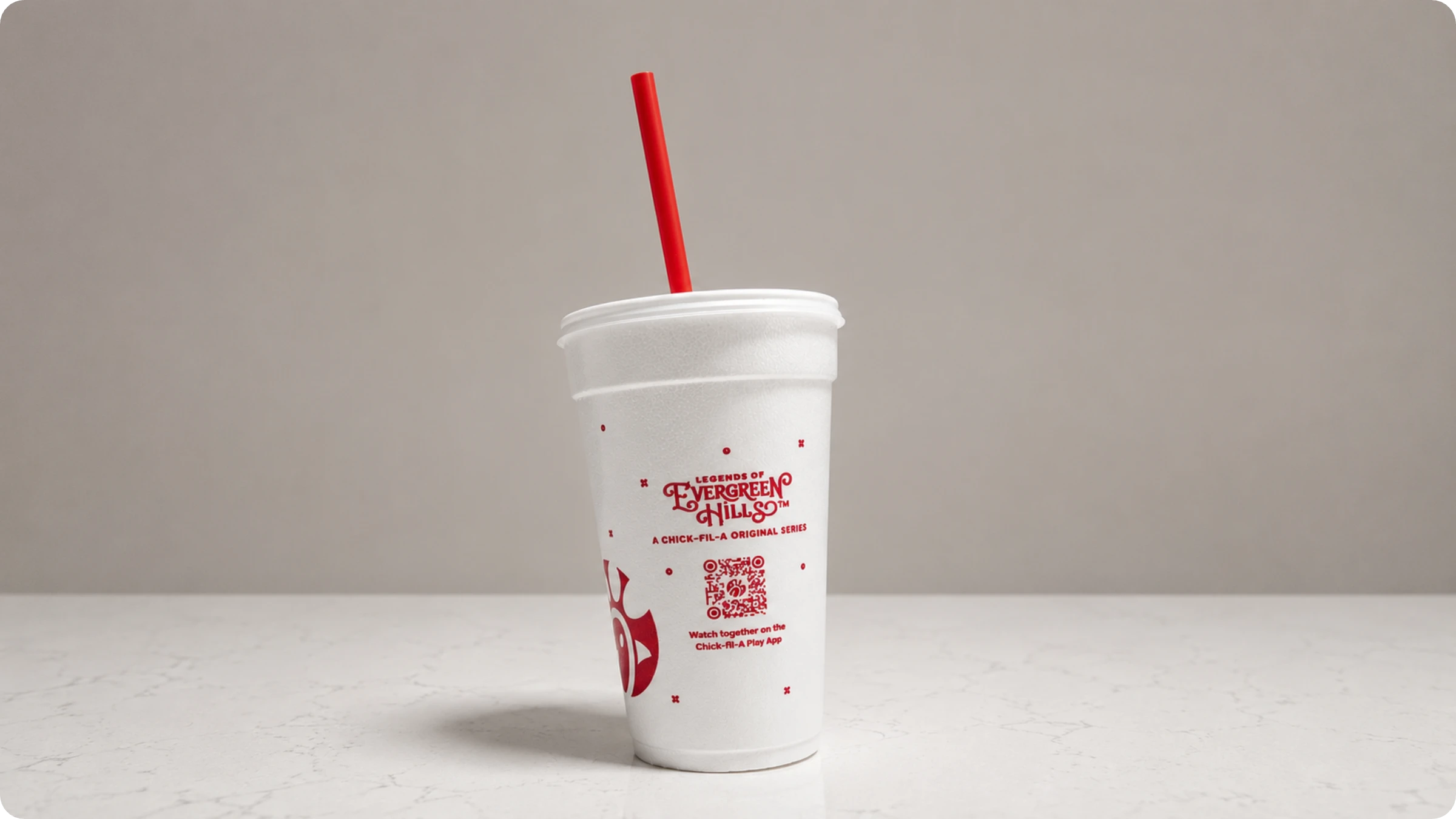 Chick fil-A uses QR Codes to promote their original series