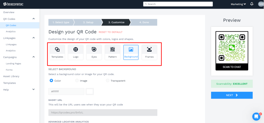 Customize your WeChat QR Code