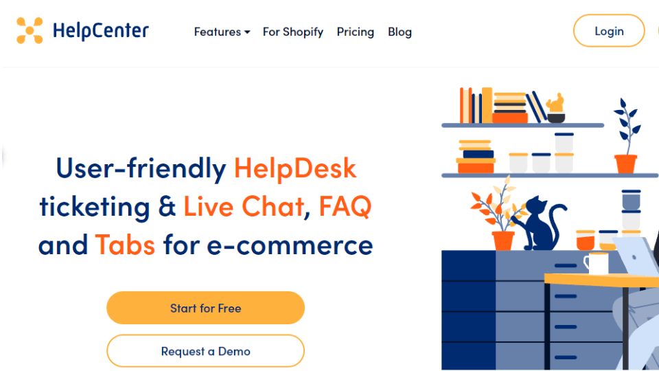 HelpCenter provides personalized customer service for a smooth post-purchase customer experience