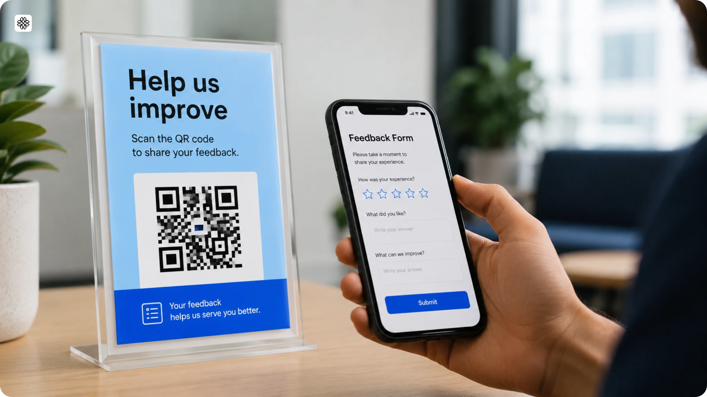 QR Code for data collection