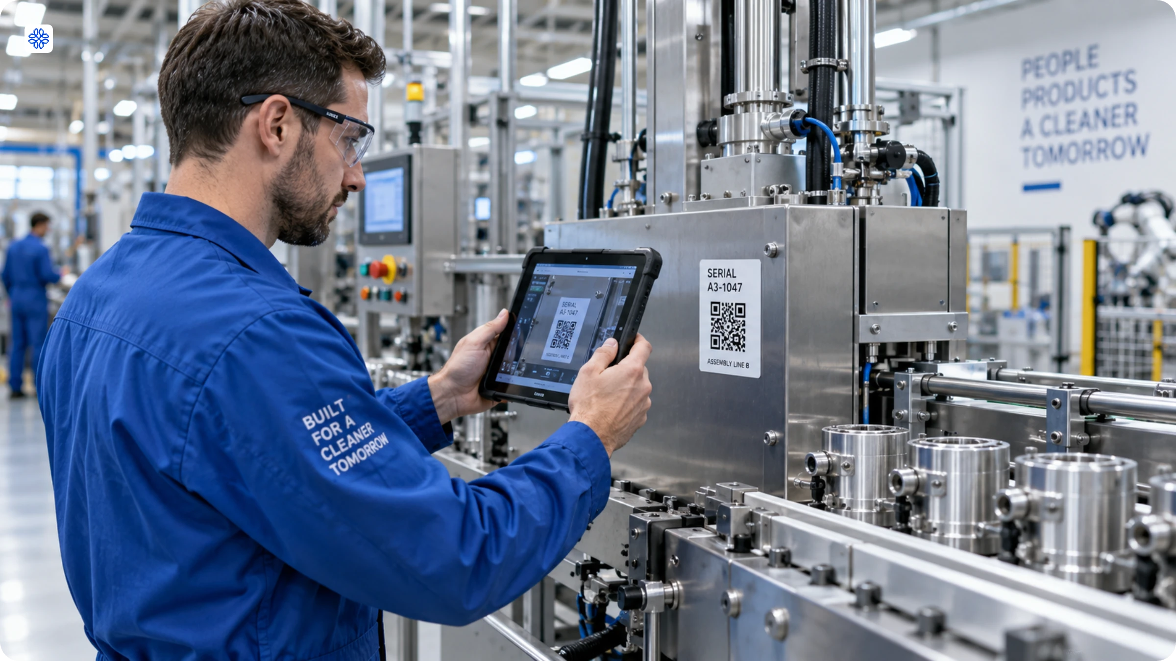 QR Codes for manufacturing
