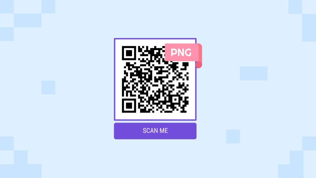 Create a PNG QR Code with Uniqode