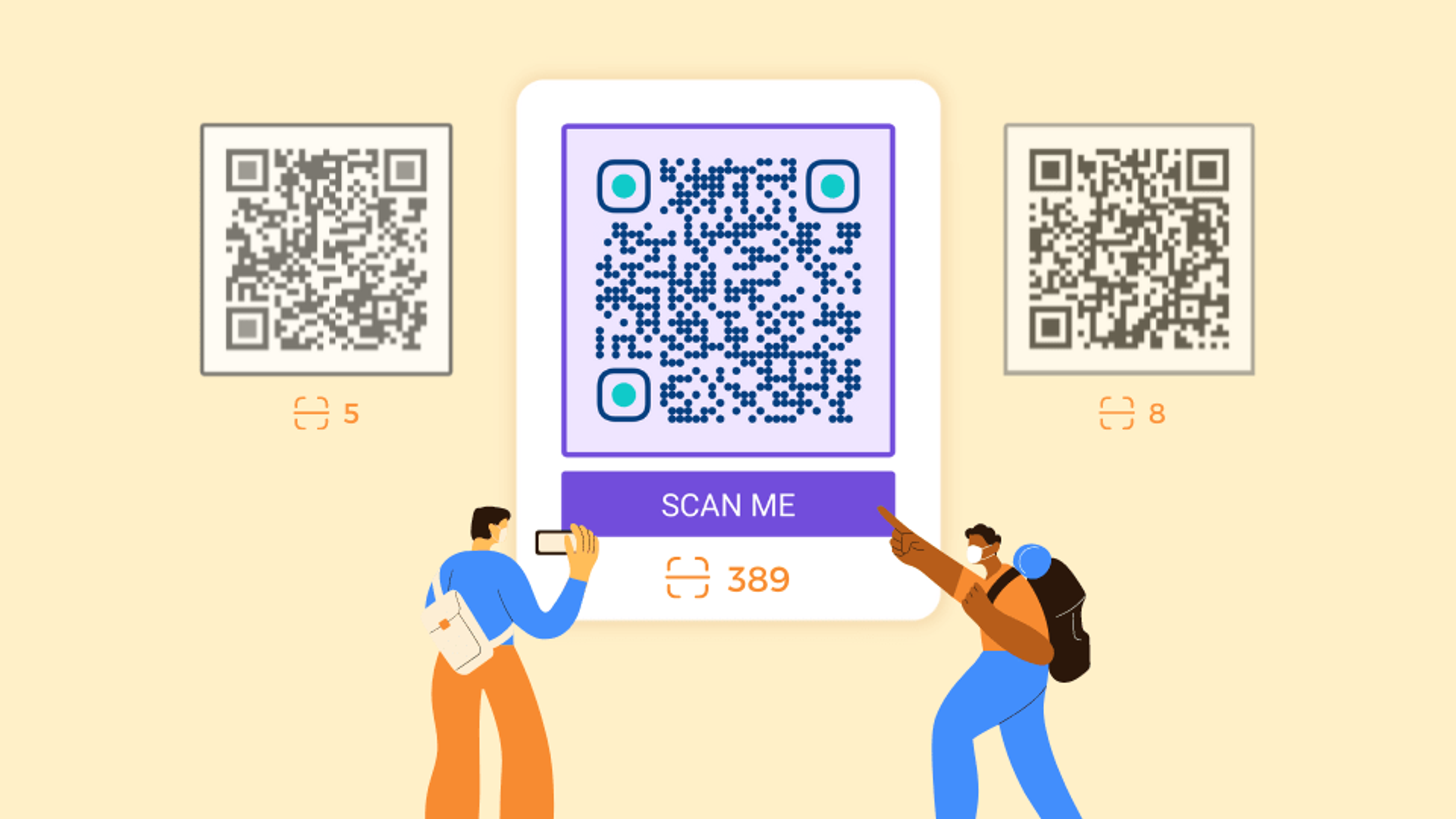 How To Use a QR Code Call To Action And Boost Scans: Examples, Ideas, Tips