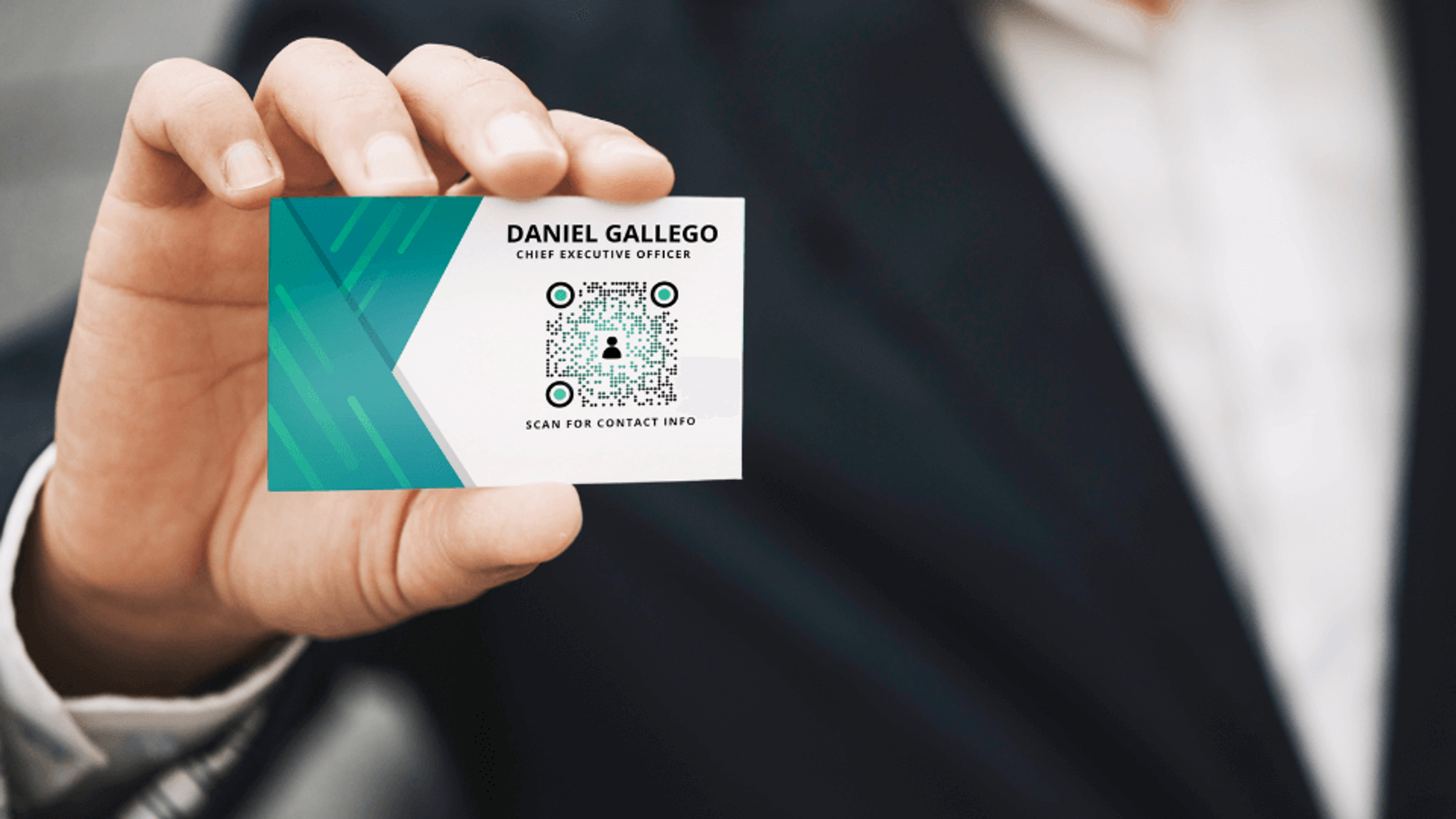 Business card QR Code to share contact information