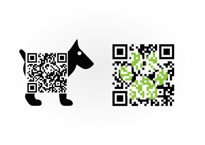 Background image for a QR Code