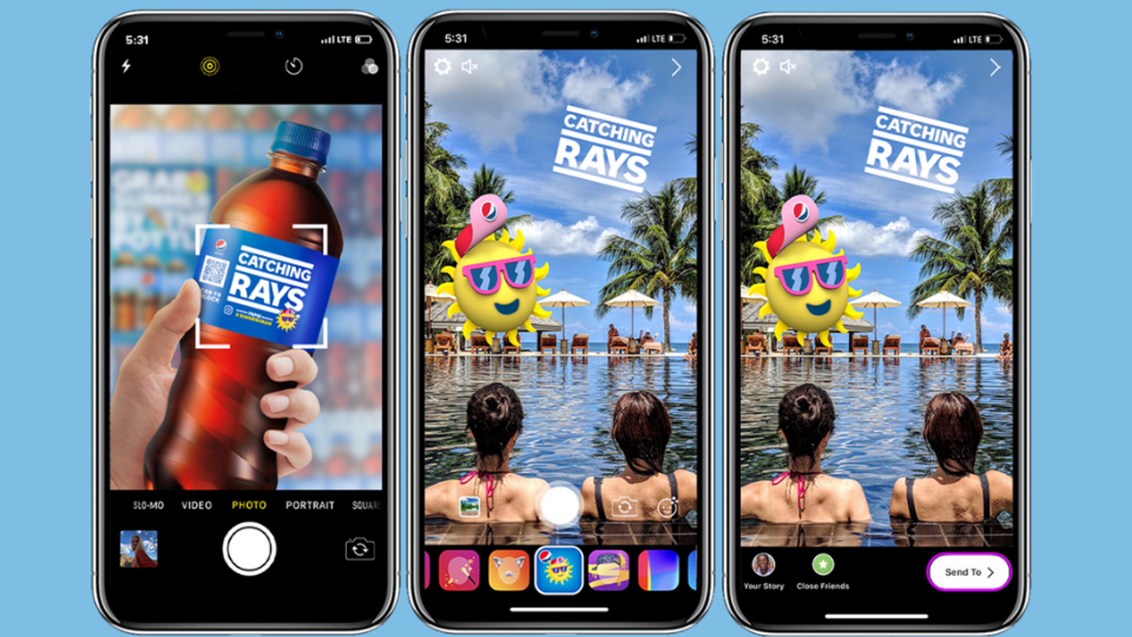 Pepsi AR QR Codes promote their annual summer campaign