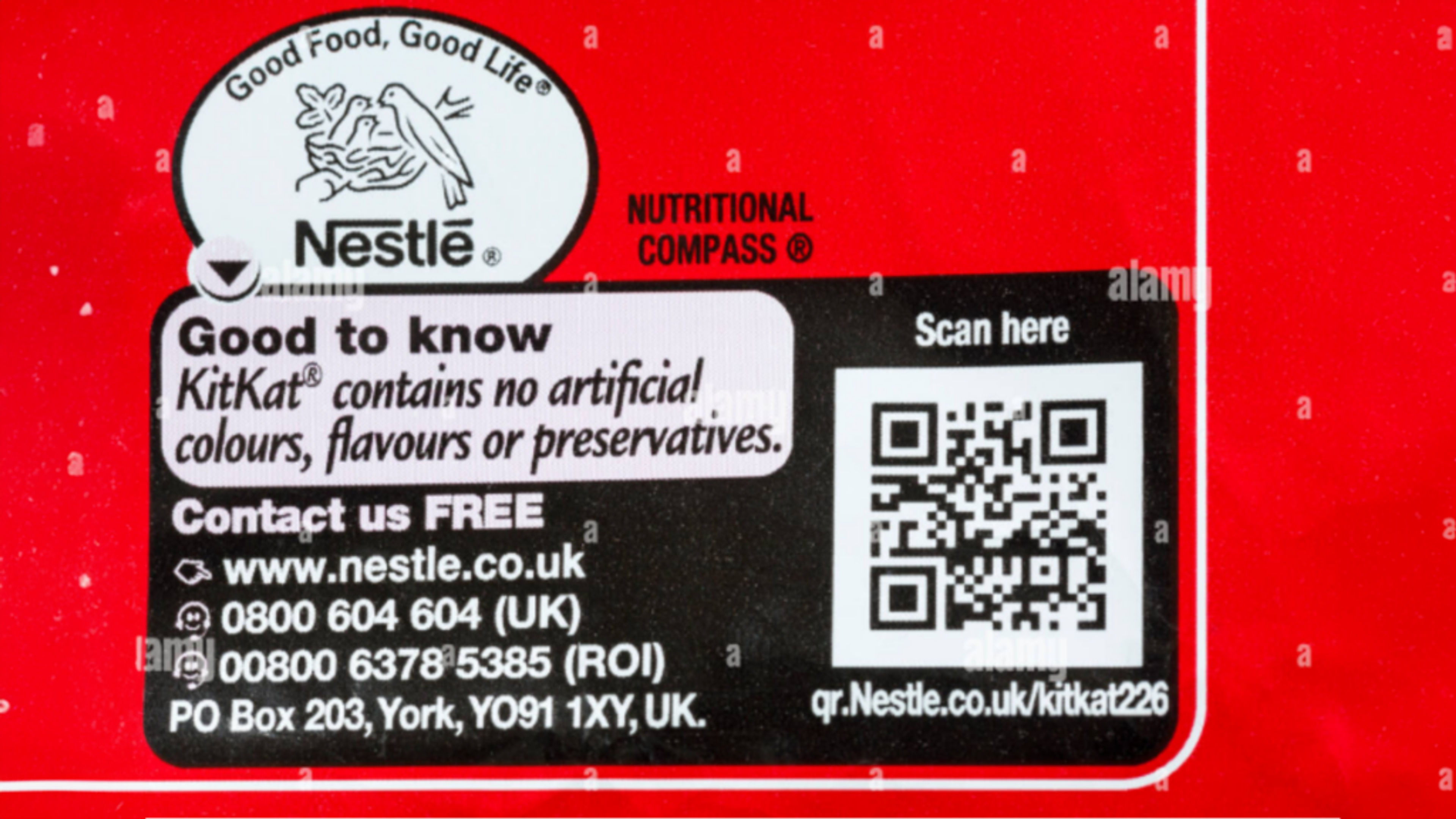 Kitkat uses QR Codes for inclusive transparency