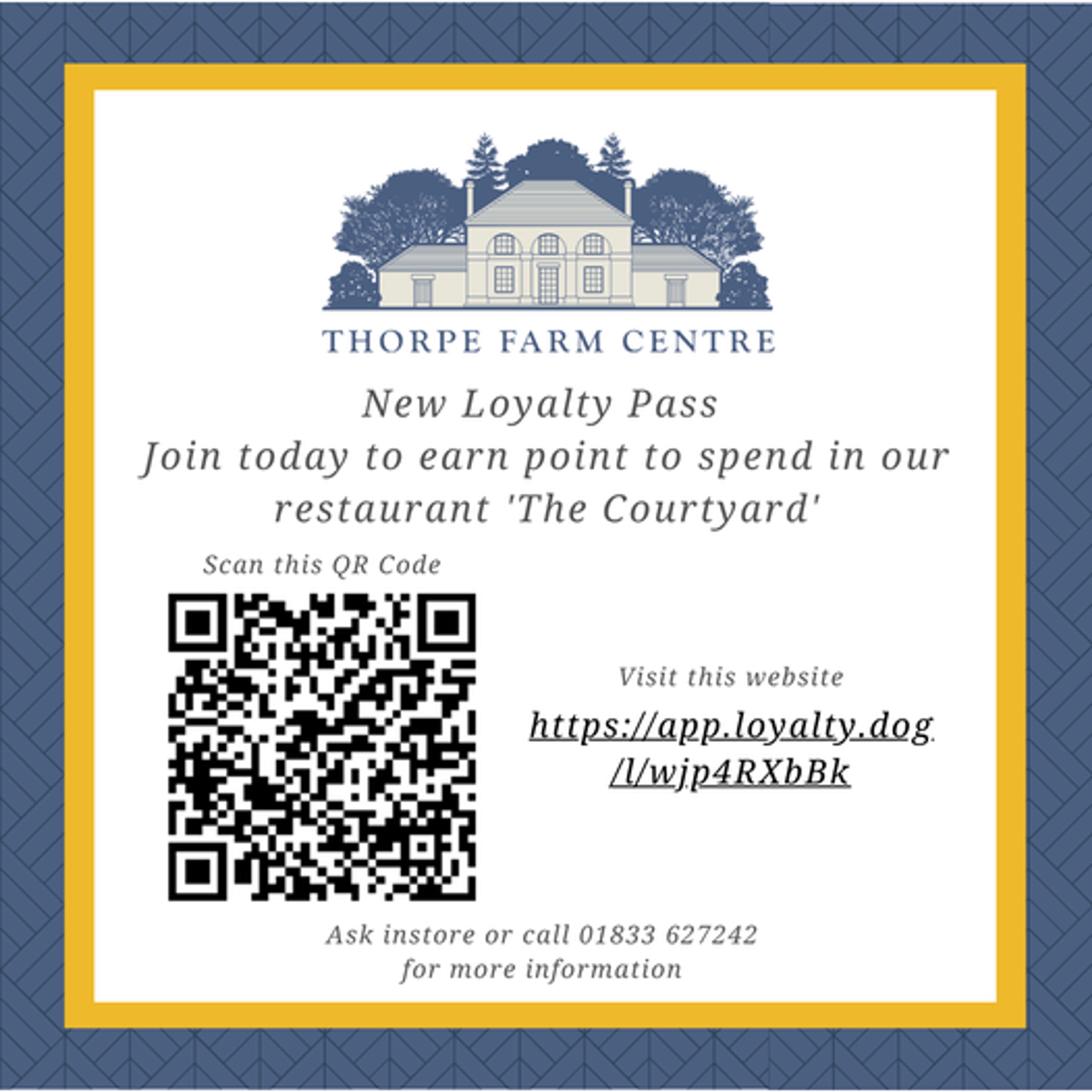 QR codes for loyalty pro