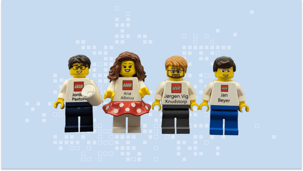 Lego business cards- an alternative to business cards