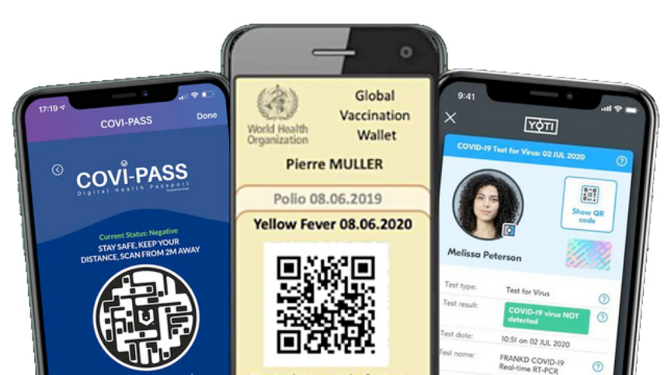 Vaccination passport QR Code in the US