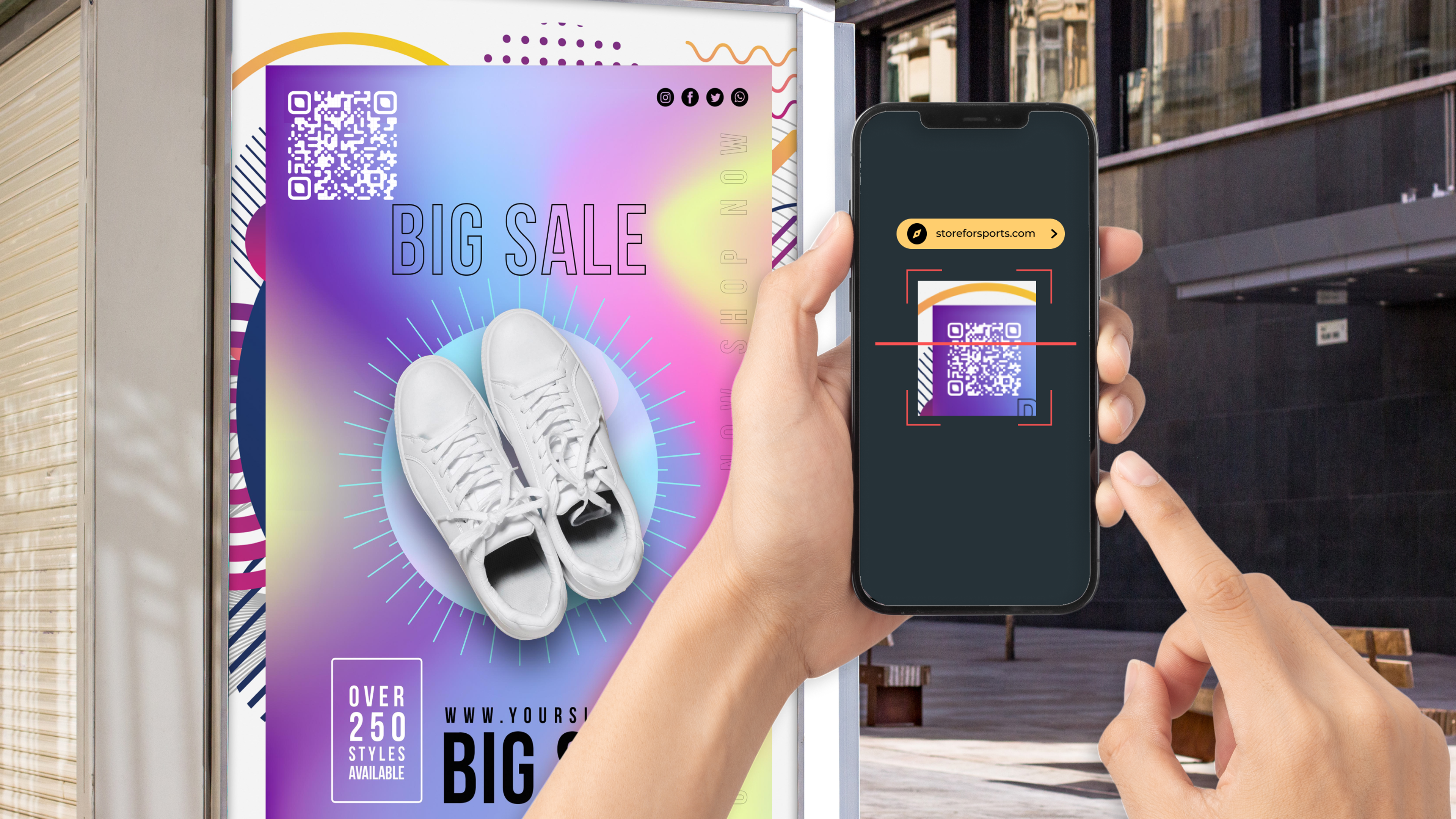 How To Use Sneaker QR Codes for Your Footwear Marketing (with Real-Life Examples)