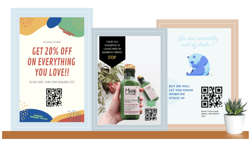 QR Codes in marketing materials