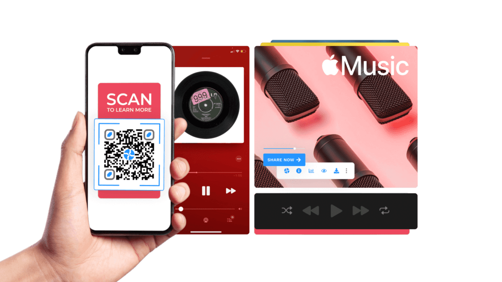 Use a custom Apple Music QR Code generator