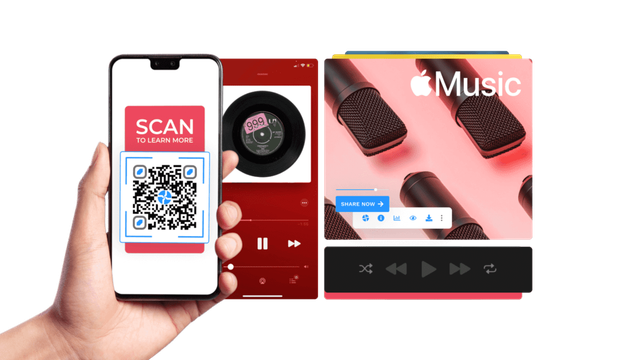 Use a custom Apple Music QR Code generator