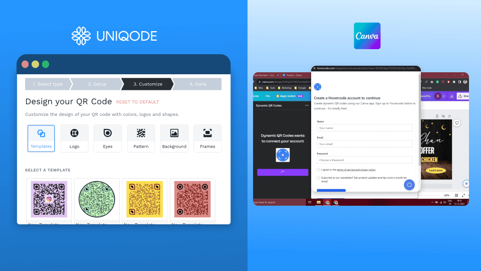 uniqode-vs-canva-ease-of-use