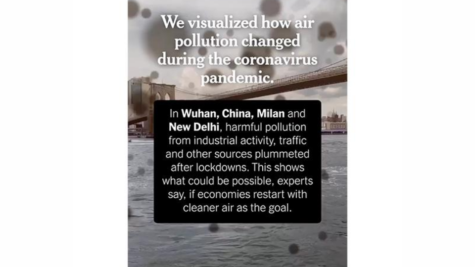 NY Times QR Code-based effect on Instagram on its newspaper