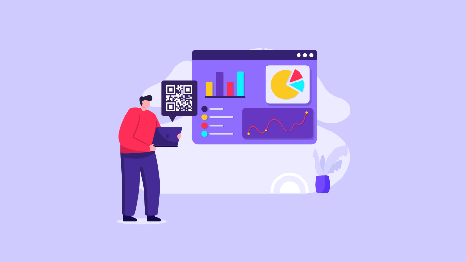 Analyze and track the performance of social media QR Codes