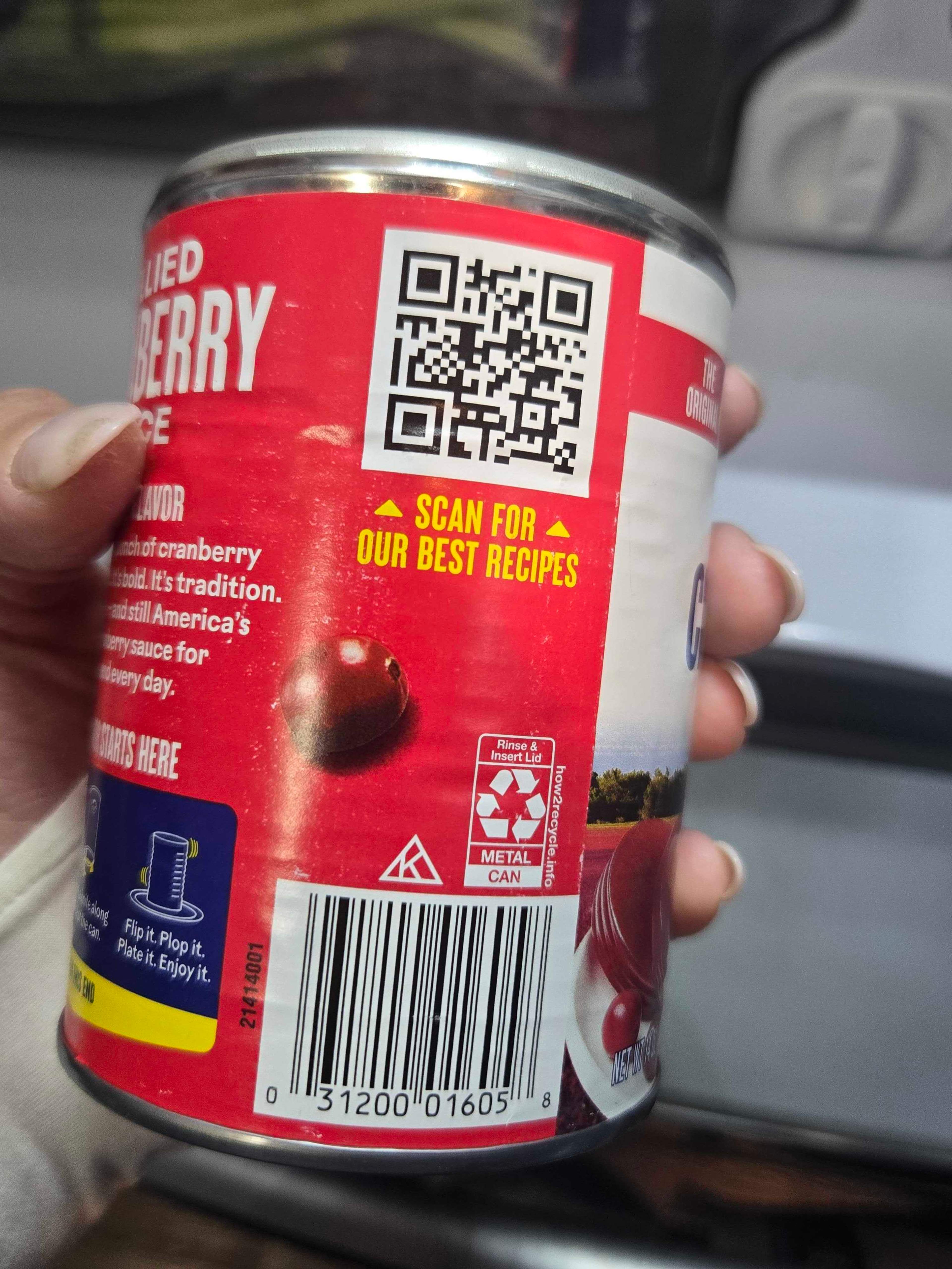 QR Codes on packaging