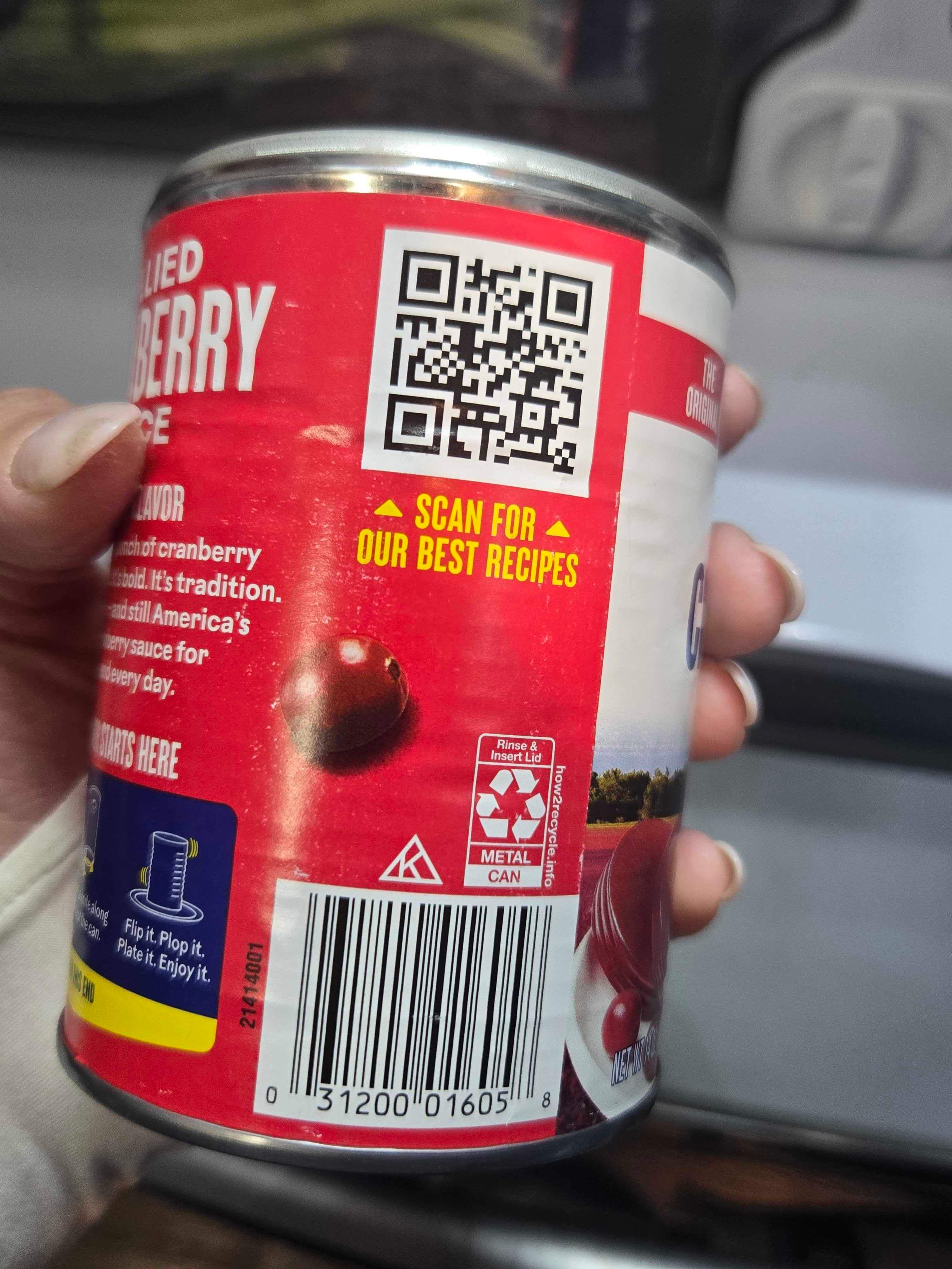 QR Codes on packaging