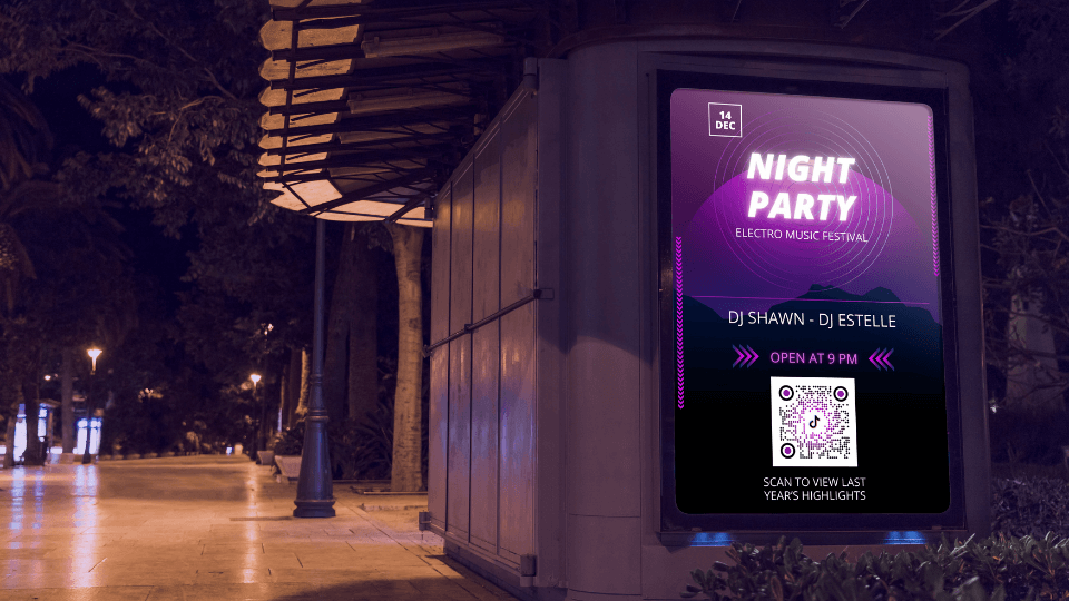 TikTok QR Codes for event promotions