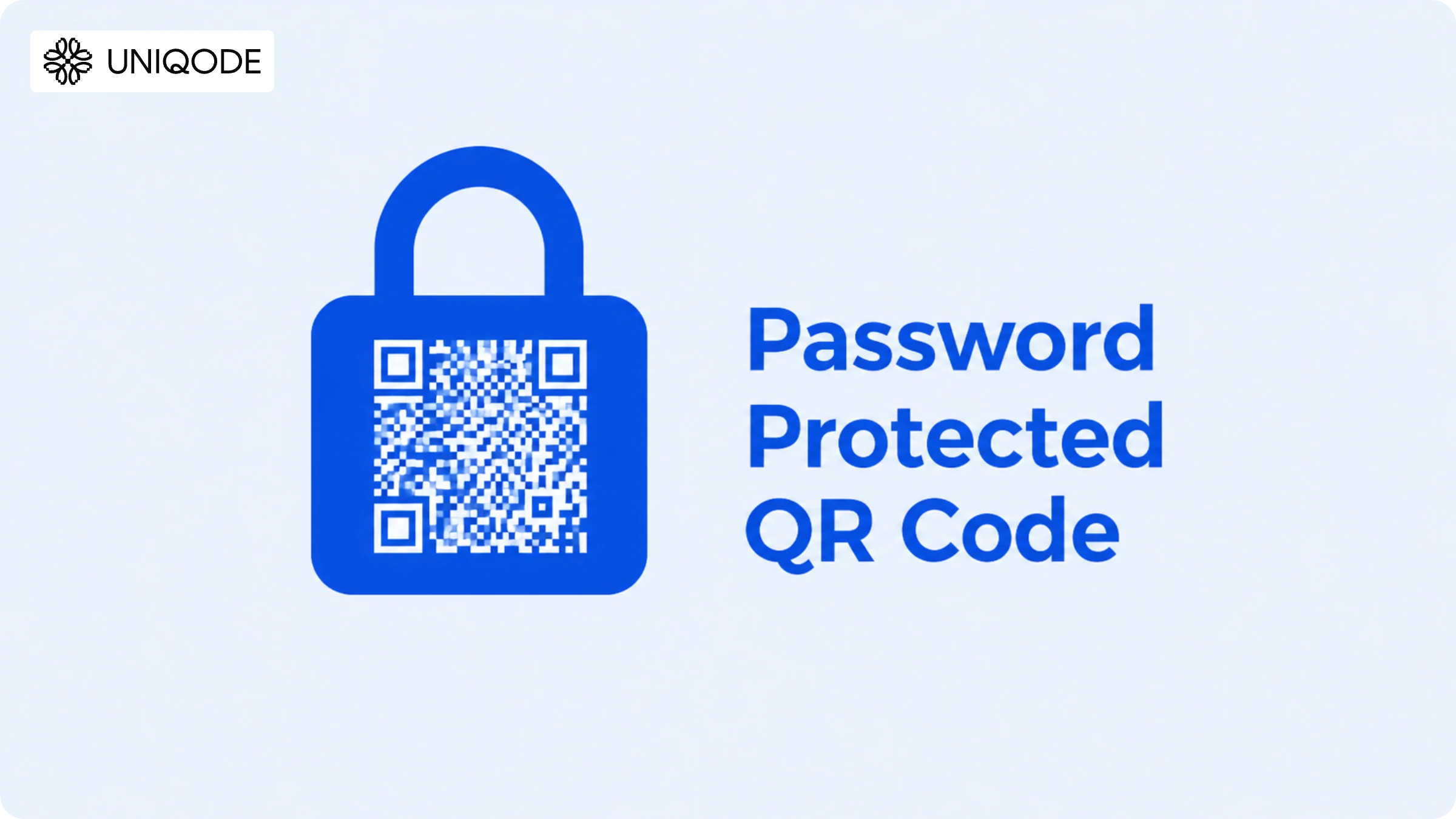 What is a QR Code with password?