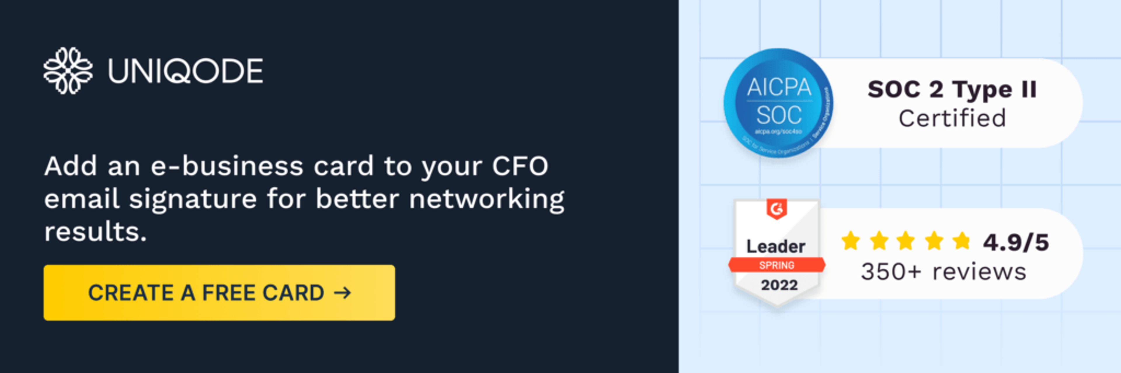 e-business card for cfos