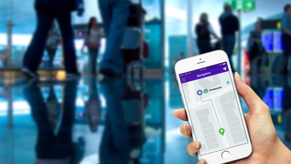 Deploy beacons for wayfinding at contactless events
