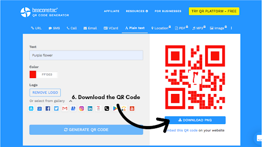 Download the QR Code
