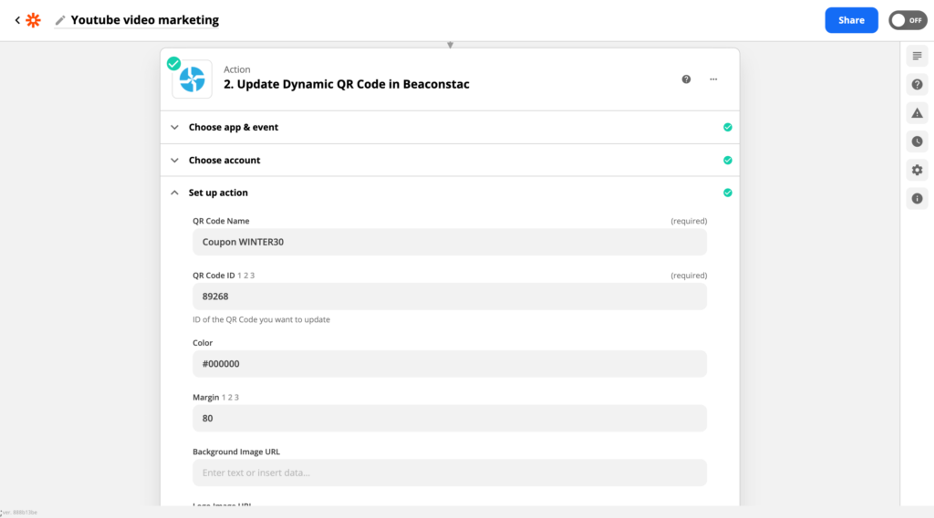 Update Dynamic QR Code in Uniqode