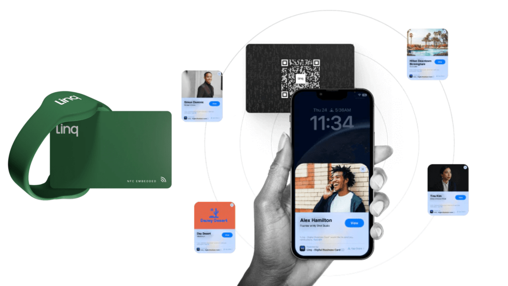linq-digital-and-nfc-business-card-solution