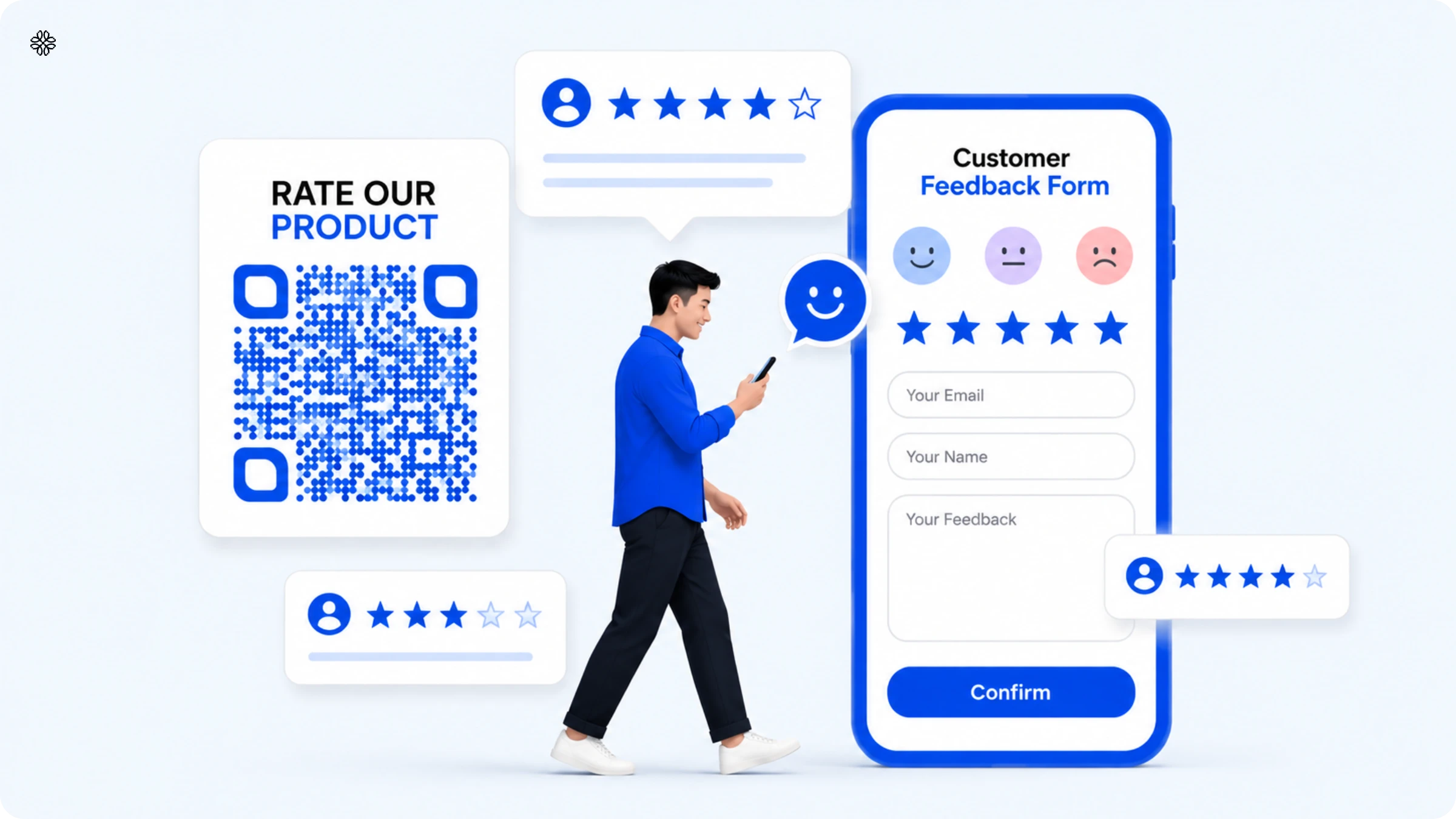 collect customer feedback with qr codes