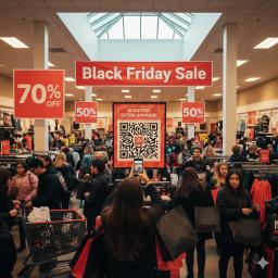 How QR Codes Define BFCM Shopper Experiences