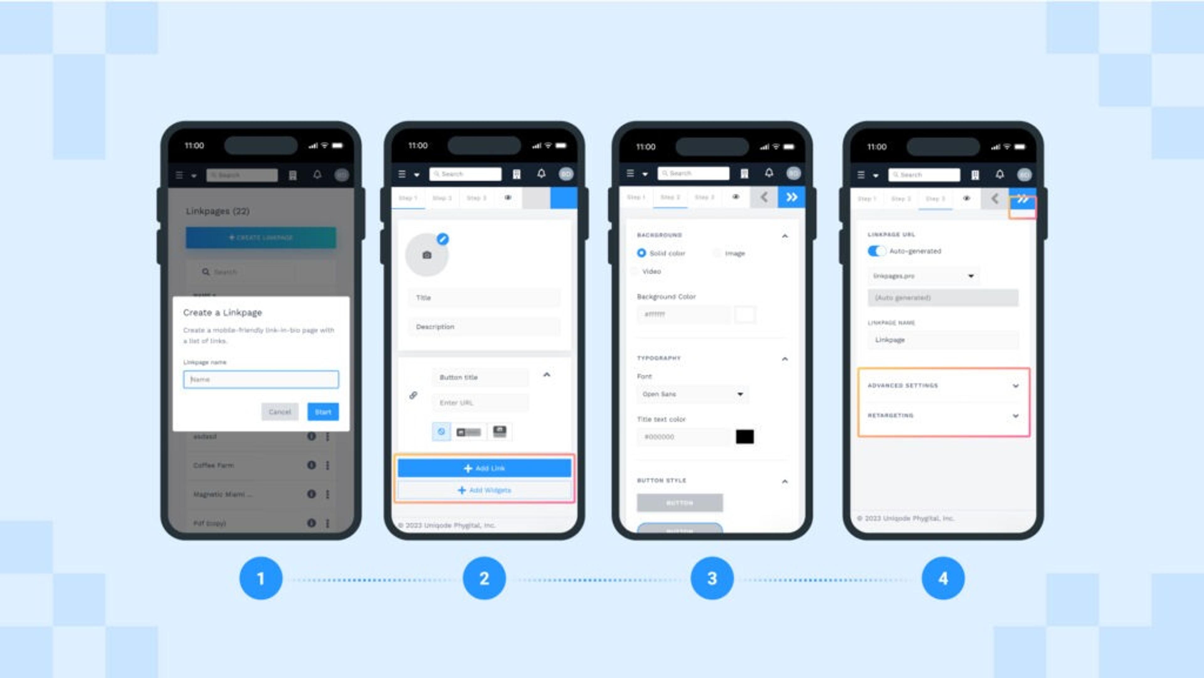 Create a landing page without a website