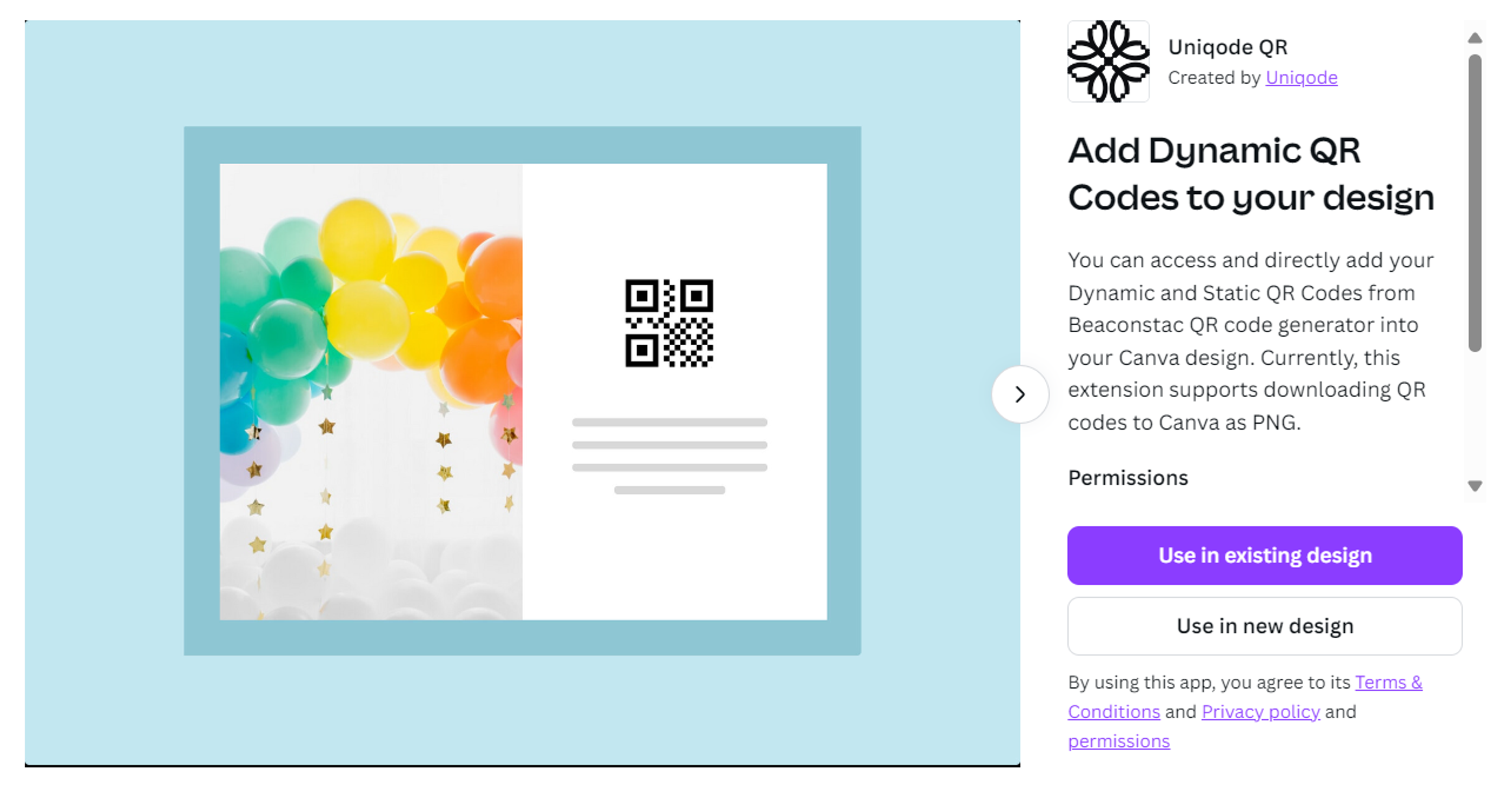 QR Code Design on Canva using Uniqode