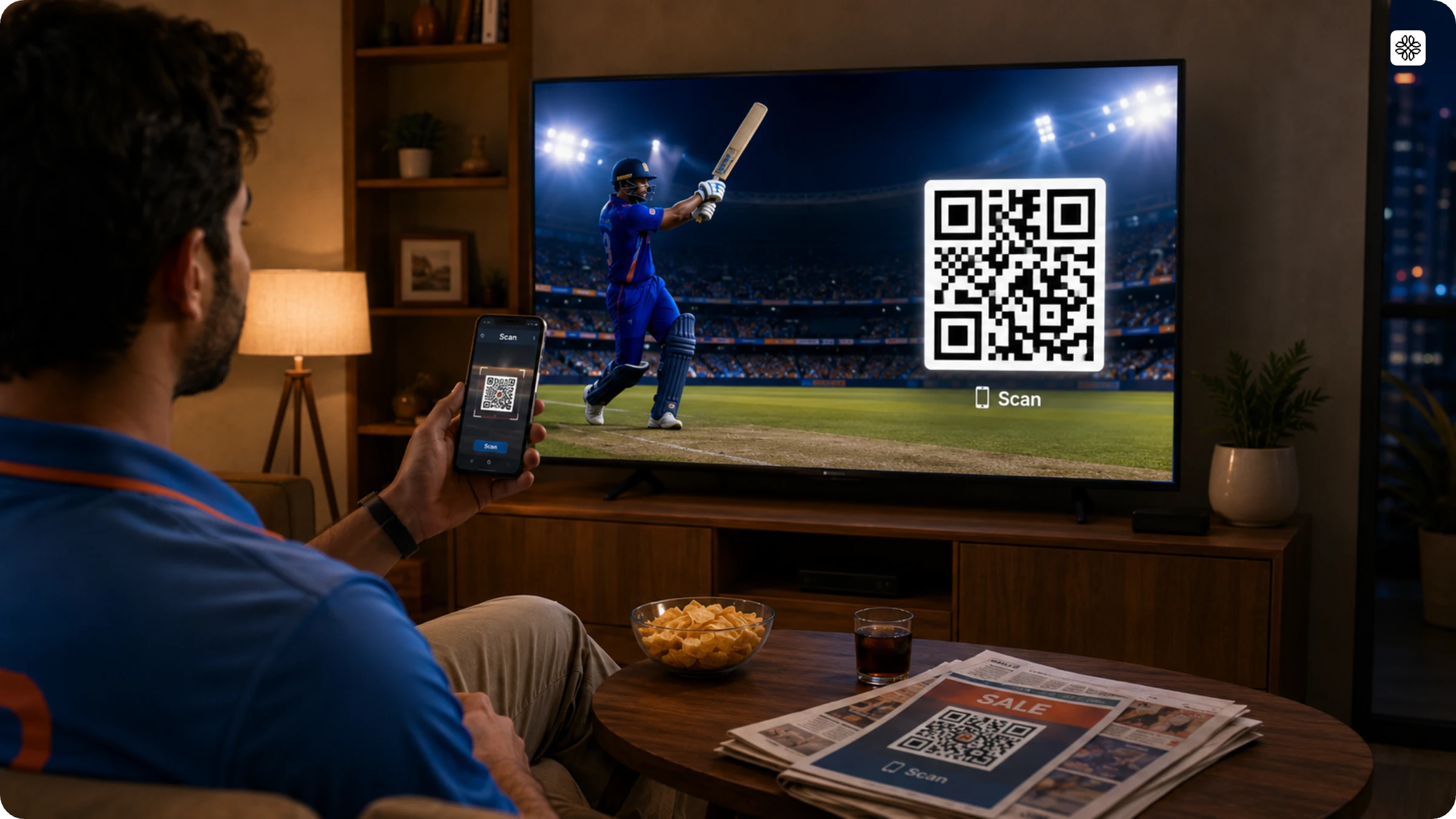 Flipkart Big Billion Days QR Code campaign