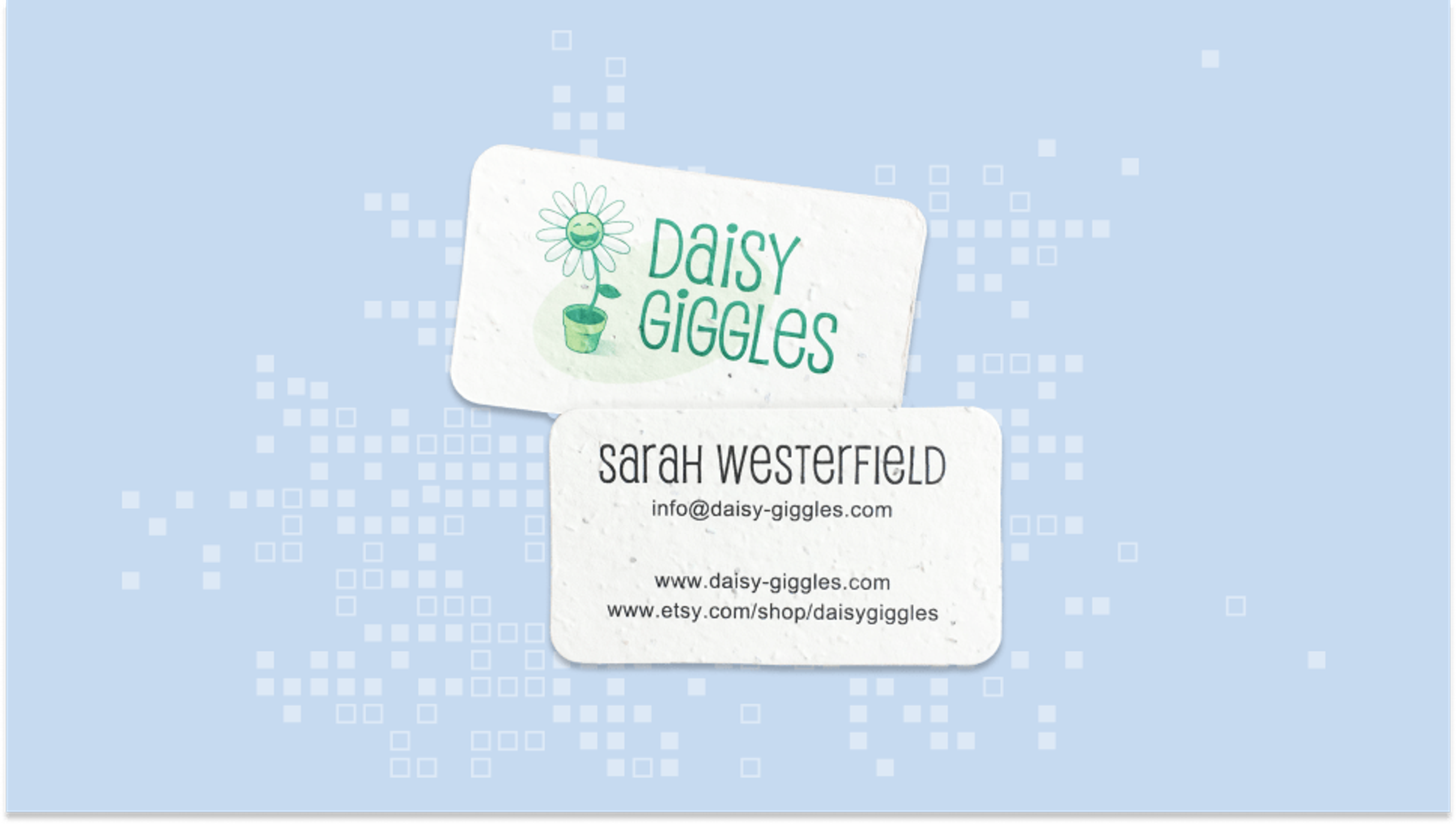 Plantable business cards- an alternative to business cards