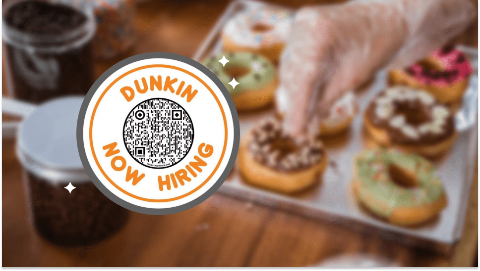 Dunkin Donuts QR Code
