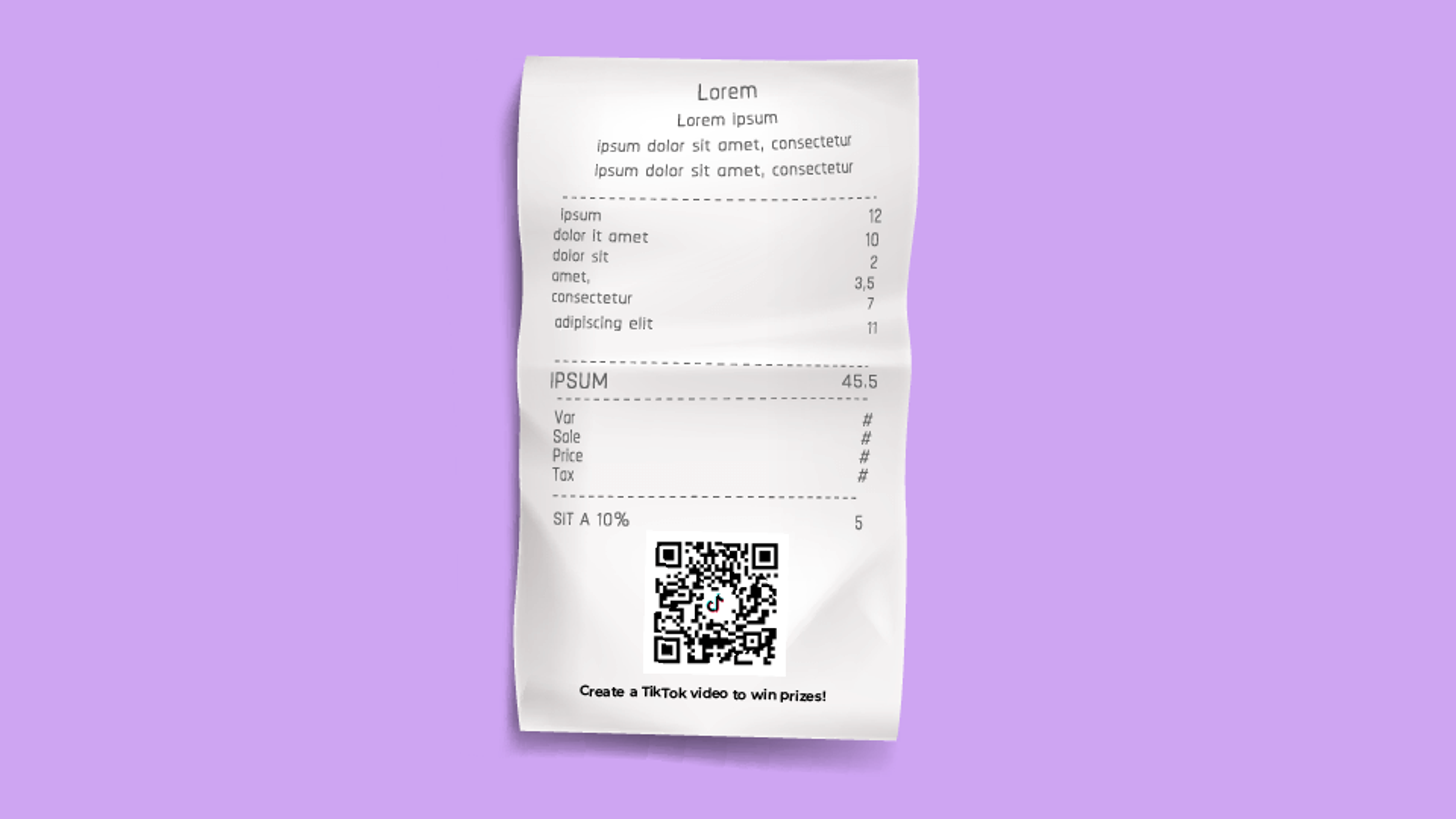 TikTok QR Codes for giveaways and contests